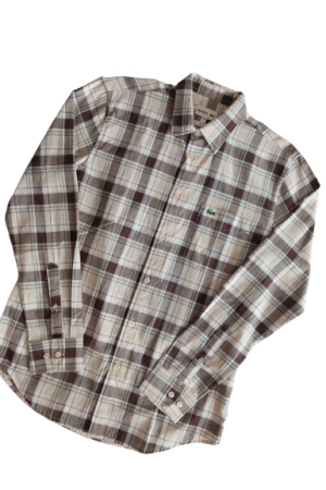 Lacoste Original Beige Long Sleeve Shirt