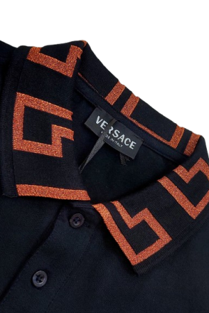 Gianni Versace Premium Navy Polo