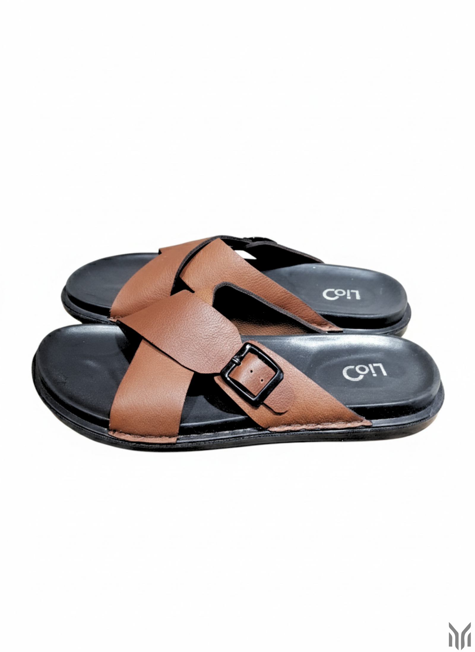 LIO Light Brown Leather Sandal