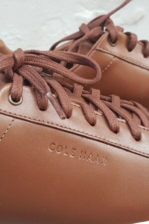 Cole Haan Z2945 Brown Grand+ Crosscourt Men's Leather Sneakers