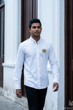 Giorgio Armani Long Sleeve White Shirt