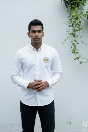 Giorgio Armani Long Sleeve White Shirt