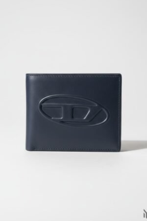 Diesel Navy Blue Leather Wallet