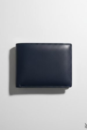 Diesel Navy Blue Leather Wallet