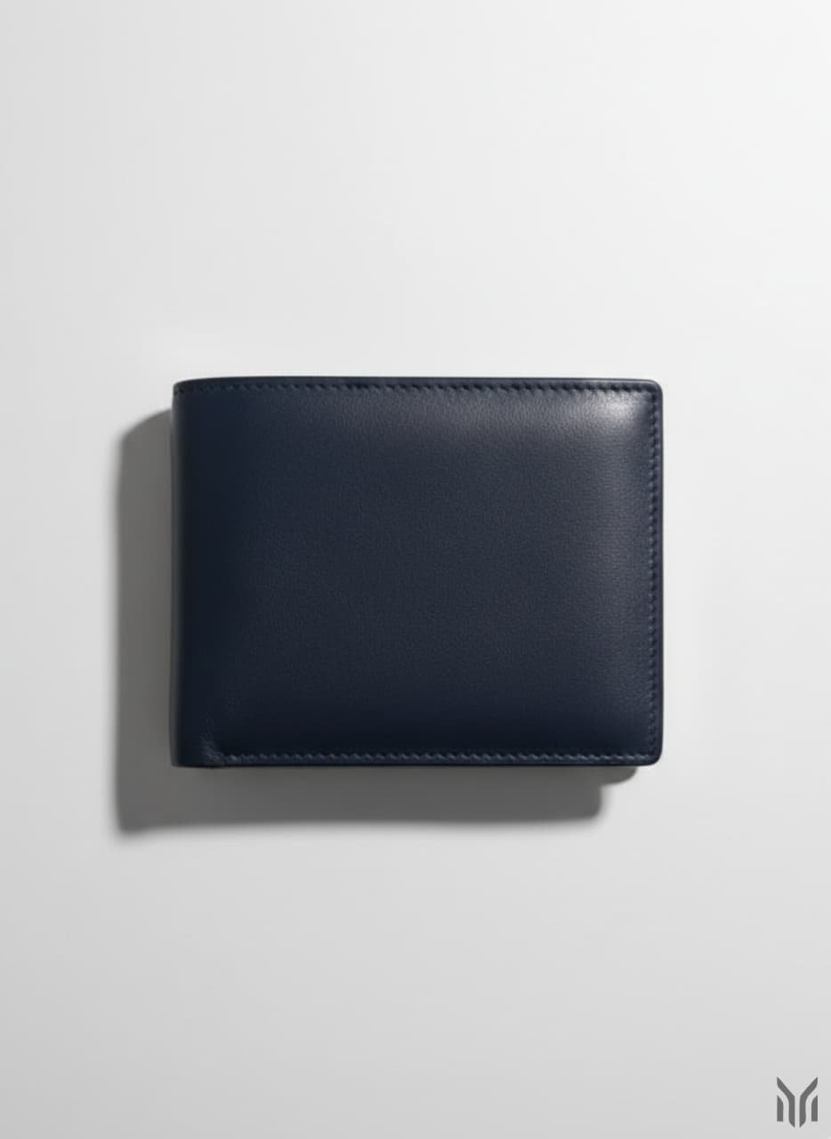 Diesel Navy Blue Leather Wallet - Image 2