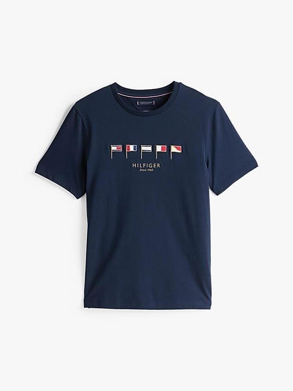 Tommy Hilfiger Minimal Crew Neck T Shirt - Image 2